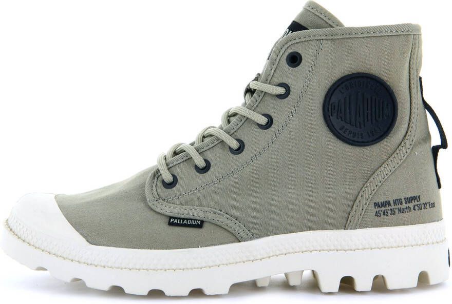 Palladium PAMPA HIGH HTG SUPLLY M Volwassenen Half-hoge schoenenPopulaire damesschoenen Groen