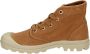 Palladium PAMPA HIGH PERU Volwassenen Half-hoge schoenen Cognac - Thumbnail 5