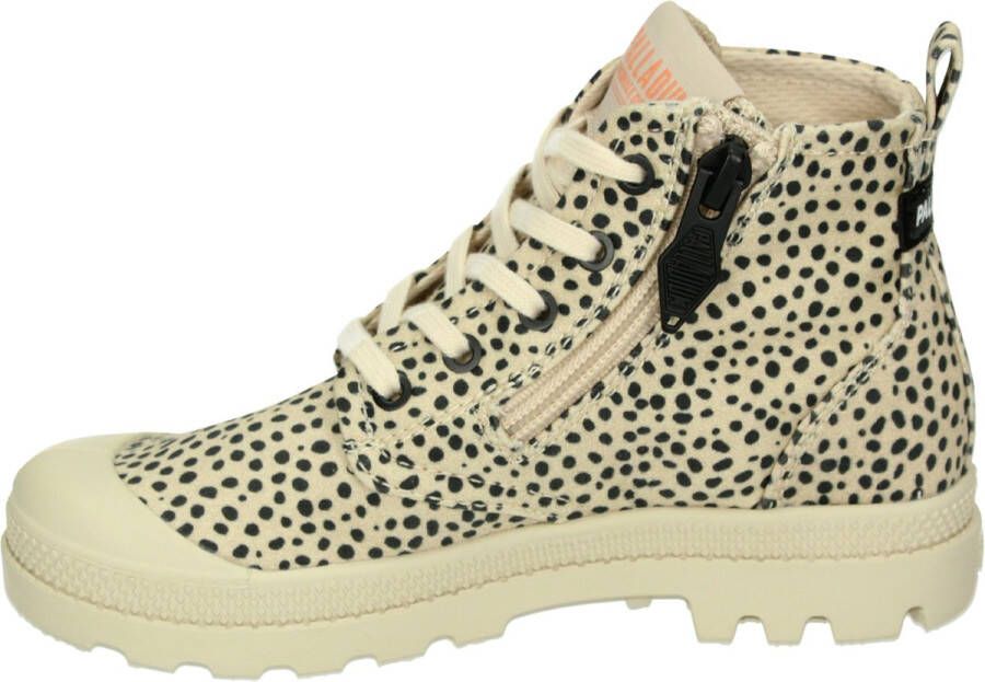 Palladium PAMPA SAFARI Kinderen Half-hoog Wit beige