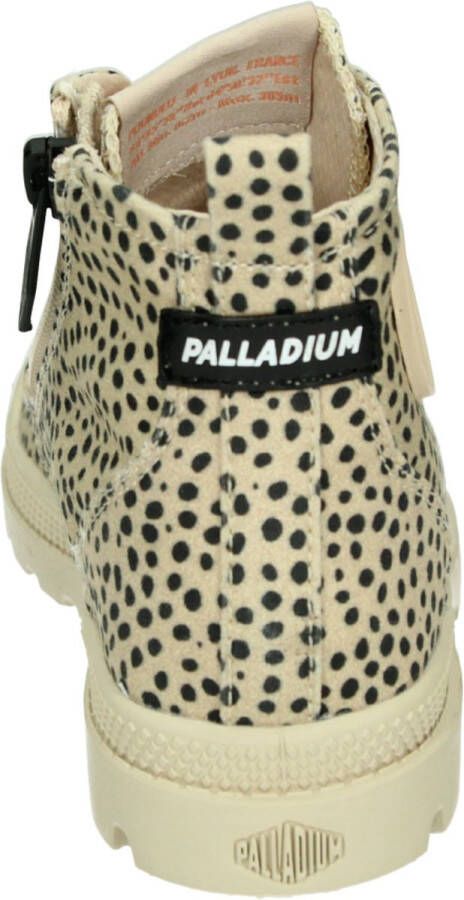 Palladium PAMPA SAFARI Kinderen Half-hoog Wit beige