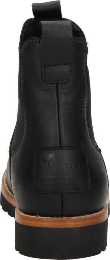 Panama Jack Burton Igloo heren chelsea boot Zwart