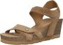 Panama Jack VILA B3 VELOUR Volwassenen Sandalen met hakDames Sandalen Taupe - Thumbnail 15