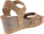 Panama Jack VILA B3 VELOUR Volwassenen Sandalen met hakDames Sandalen Taupe - Thumbnail 9