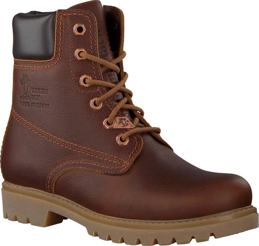 Panama Jack dames veterboot Cognac