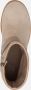 Panama Jack Taupe Suede Biker Boots Felina Beige Dames - Thumbnail 5