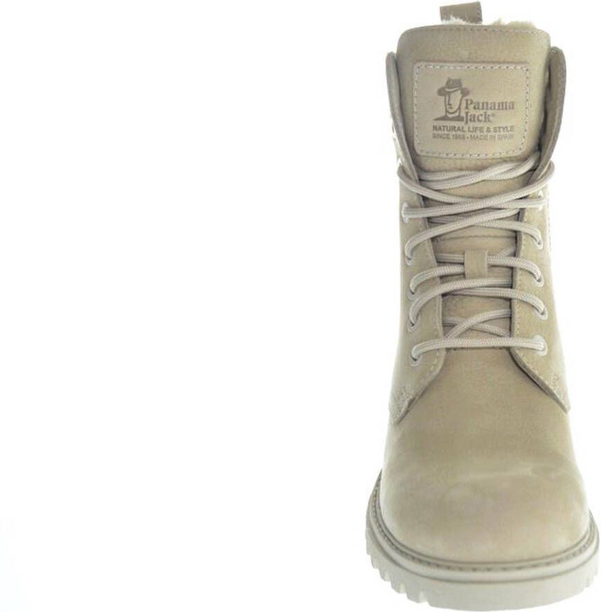 Panama Jack FRISIA B8 Volwassenen VeterlaarzenHalf-hoge schoenen Wit beige