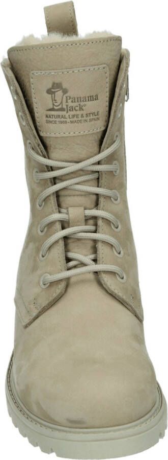 Panama Jack FRISIA B8 Volwassenen VeterlaarzenHalf-hoge schoenen Wit beige