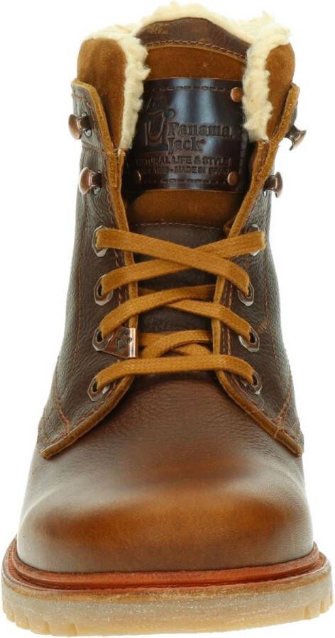 Panama Jack Heren Veterschoenen 03 Aviator Napa Grass Cuero Bark Bruin