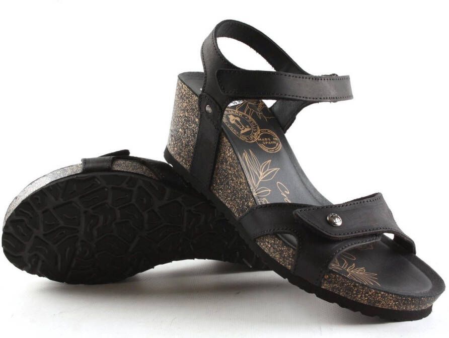 Panama Jack JULIA BASICS B1 Volwassenen Sandalen met hakDames Sandalen Zwart