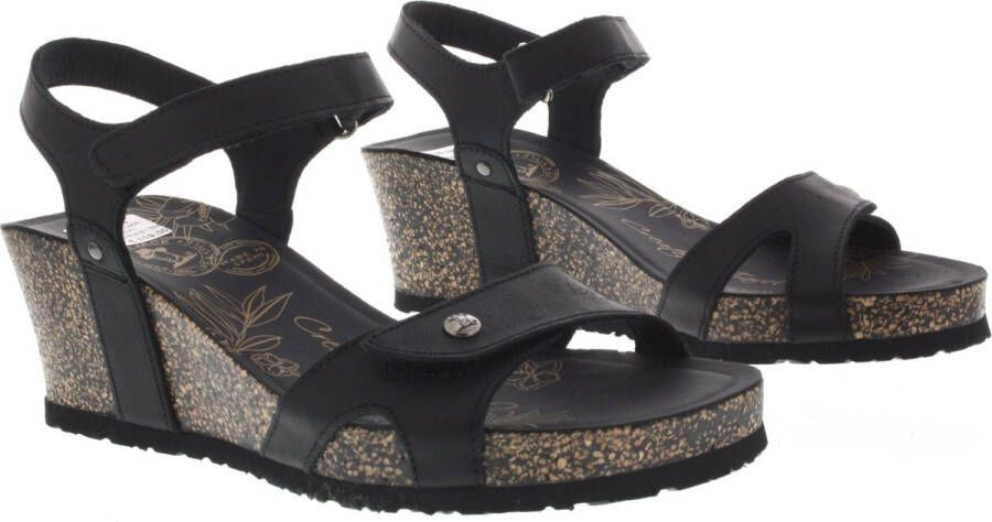 Panama Jack JULIA BASICS B1 Volwassenen Sandalen met hakDames Sandalen Zwart