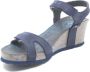 Panama Jack JULIA BASICS B10 Volwassenen Sandalen met hakDames Sandalen Blauw - Thumbnail 15