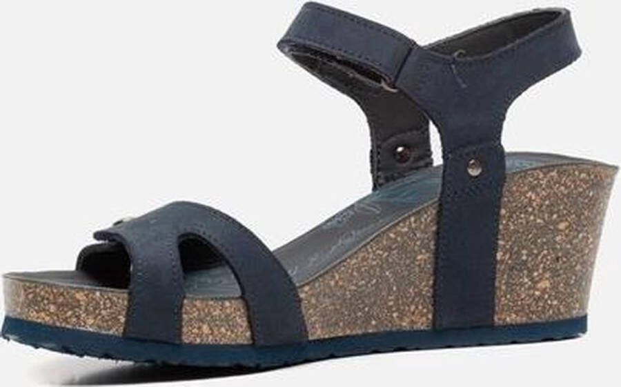 Panama Jack JULIA BASICS B10 Volwassenen Sandalen met hakDames Sandalen Blauw - Foto 14