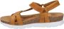 Panama Jack Comfortabele platte sandalen voor vrouwen Orange Dames - Thumbnail 5