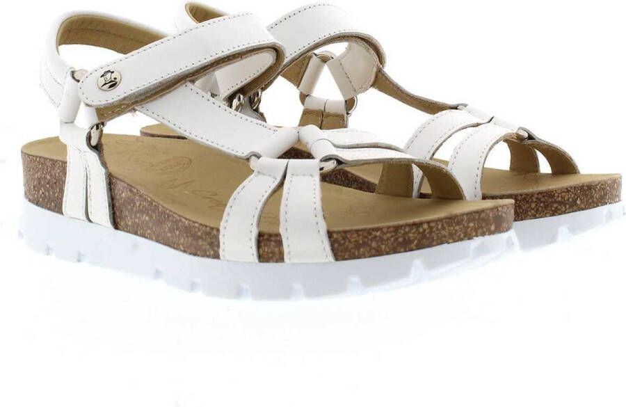 Panama Jack Stijlvolle platte sandalen voor vrouwen White Dames - Foto 12