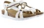 Panama Jack Stijlvolle platte sandalen voor vrouwen White Dames - Thumbnail 12