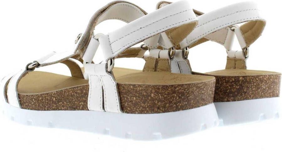 Panama Jack Stijlvolle platte sandalen voor vrouwen White Dames - Foto 10