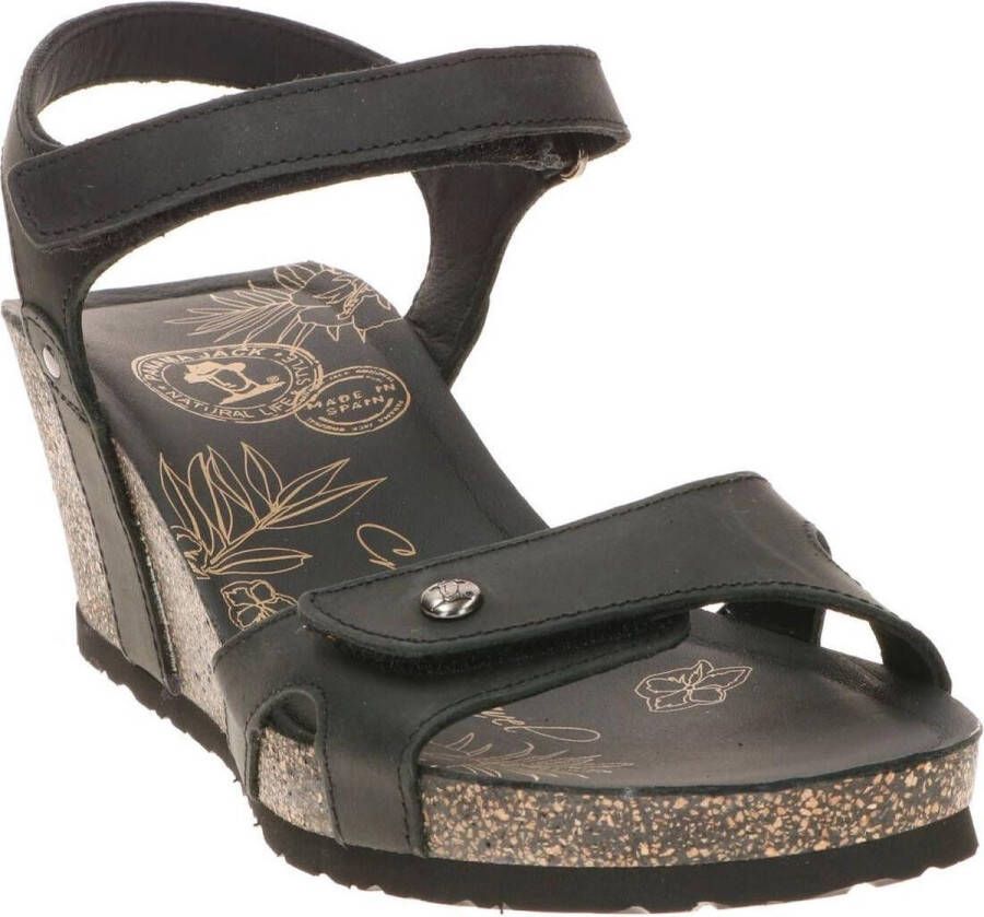 Panama Jack Sandalen Zwart