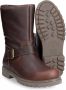 PANAMA JACK Singapur B23 Bruin Leer Biker boots Dames - Thumbnail 11