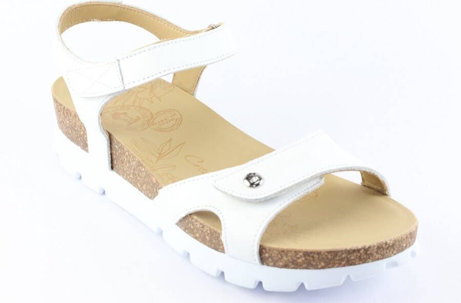 Panama Jack Comfortabele platte sandalen voor vrouwen White Dames - Foto 9