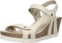 Panama Jack Varel B3 Sandalen beige Leer Dames - Thumbnail 11