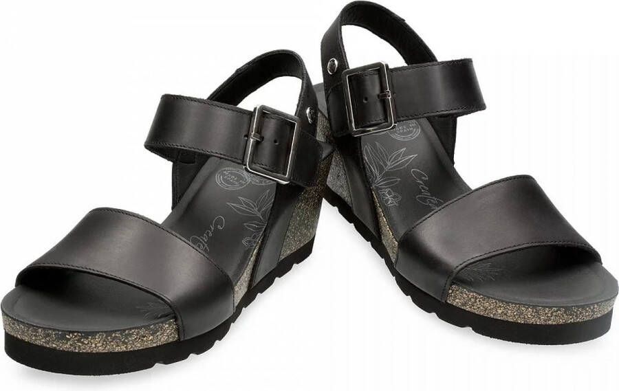 Panama Jack Vega B1 Sandalen zwart Leer Dames - Foto 14