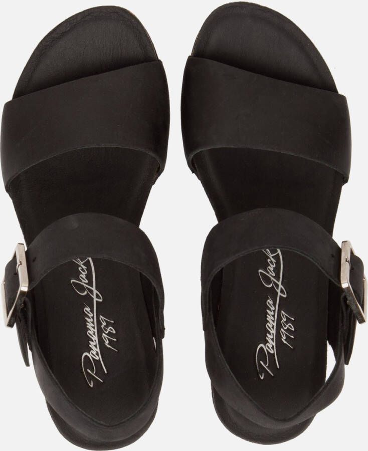 Panama Jack Vega B1 Sandalen zwart Leer Dames - Foto 7