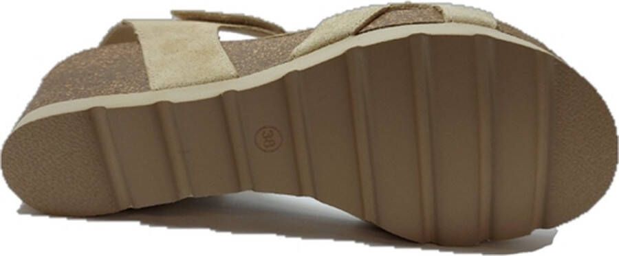 Panama Jack Vila sandalen beige Dames