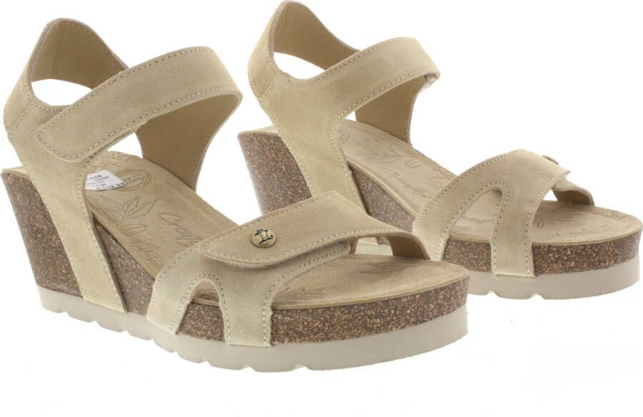 Panama Jack Vila sandalen beige Dames