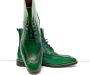 Pantera Pelle Shoes Lederen groene Laars - Thumbnail 3