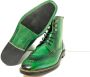 Pantera Pelle Shoes Lederen groene Laars - Thumbnail 5