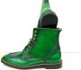 Pantera Pelle Shoes Lederen groene Laars - Thumbnail 7