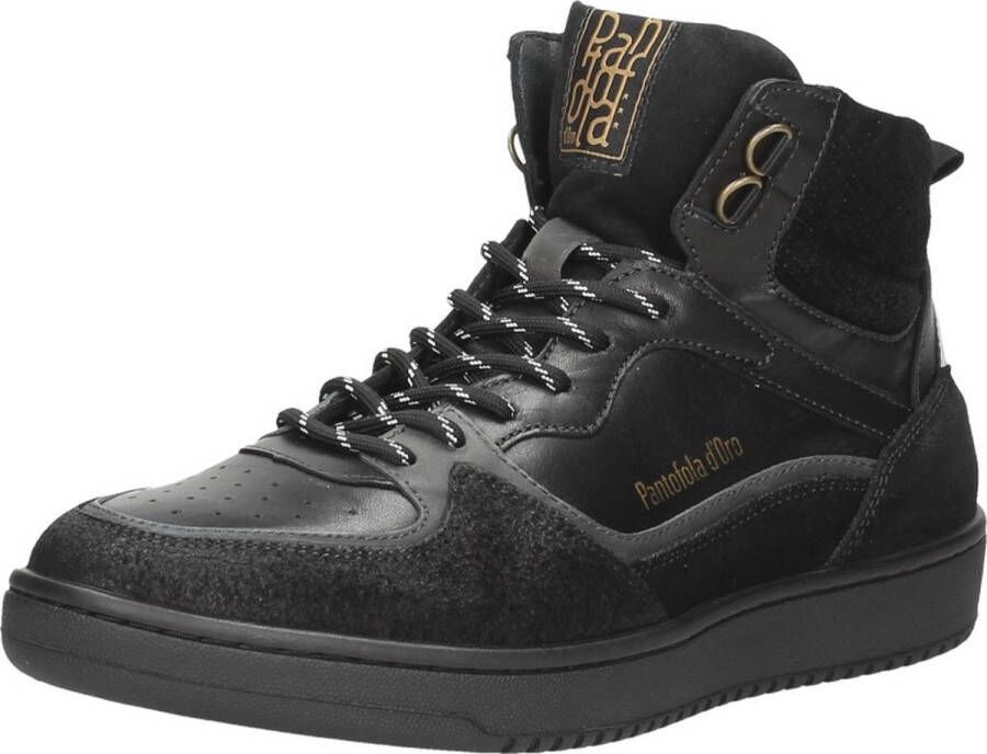 Pantofola d'Oro Baveno High Veterschoenen Hoog zwart