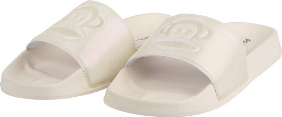 Paul Frank Flip-Flop Slide Female White Slippers