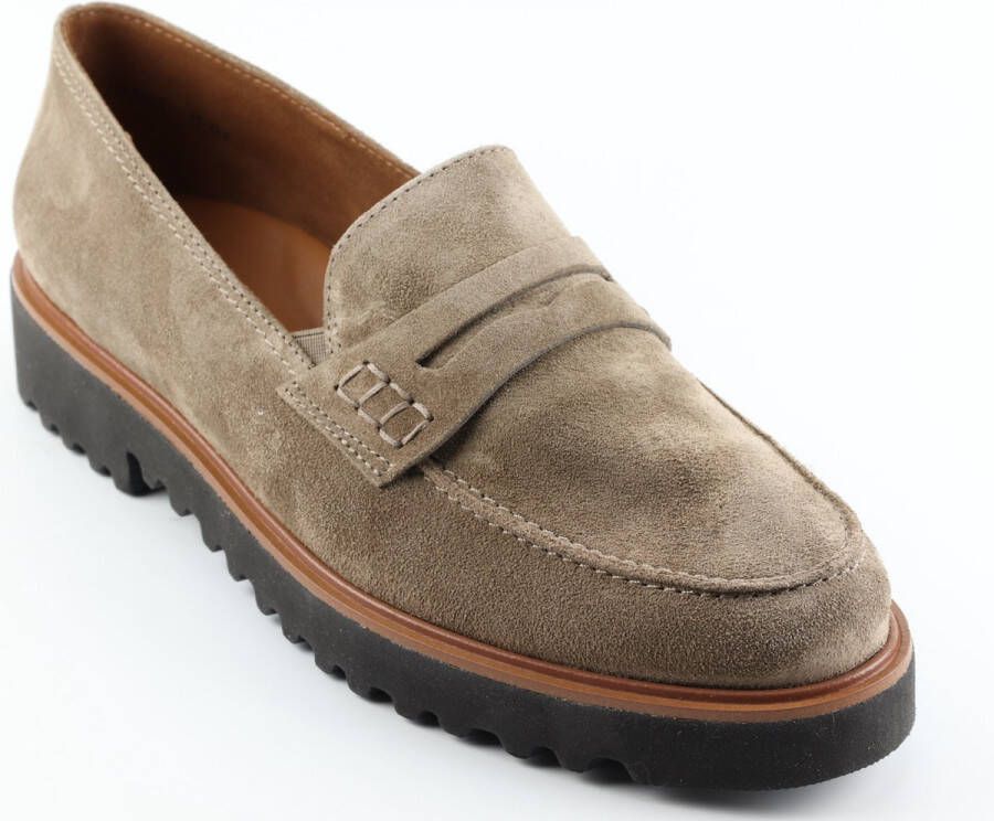 Paul Green 2694 Loafers Instappers Dames Taupe