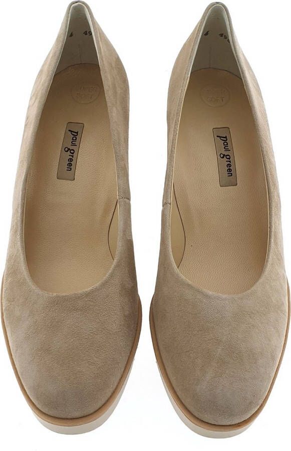 Paul Green 3777 Pumps Wit beige