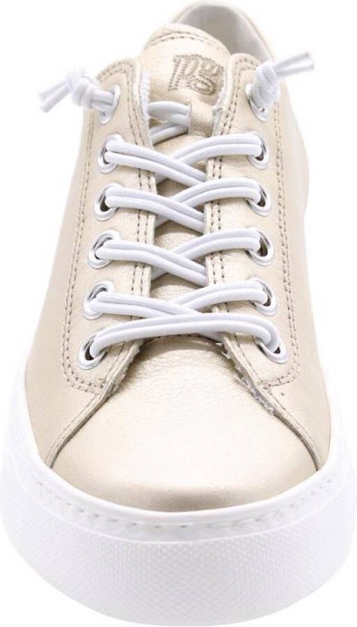 Paul Green 4081 Lage sneakers Leren Sneaker Dames Goud