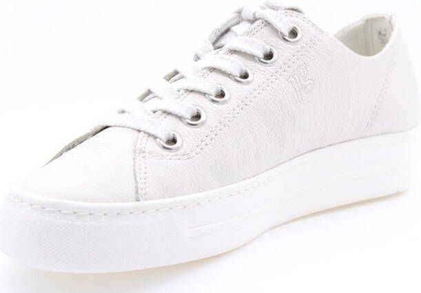 Paul Green 4704 Volwassenen Lage sneakers Wit beige