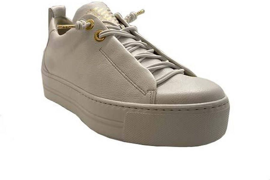 Paul Green 5017 Lage sneakers Leren Sneaker Dames Wit