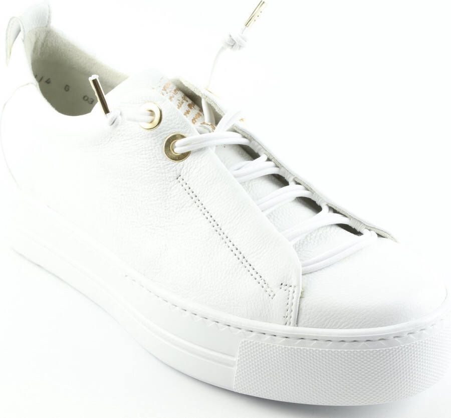 Paul Green 5017 Lage sneakers Leren Sneaker Dames Wit