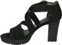 Paul Green 7942 Volwassenen Sandalen met hakDames Sandalen Zwart - Thumbnail 11