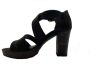 Paul Green 7942 Volwassenen Sandalen met hakDames Sandalen Zwart - Thumbnail 14