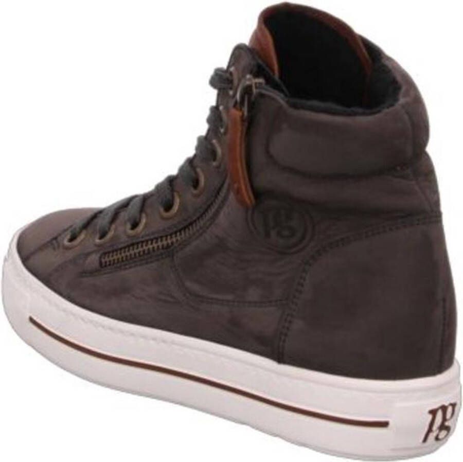 Paul Green Dames Hoge sneakers 4024 Grijs