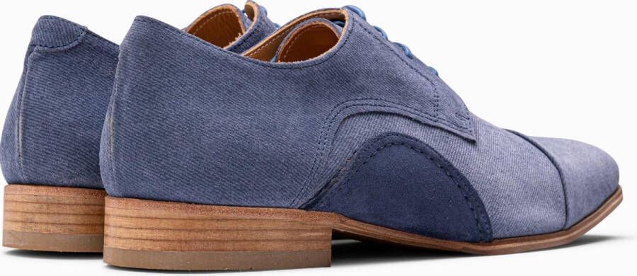 Paulo Bellini Demonte Geklede Herenschoenen Jeans Blauw - Foto 4