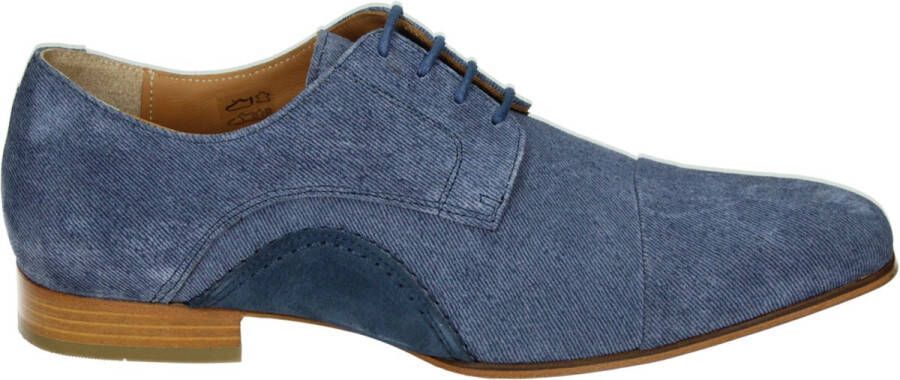 Paulo Bellini Demonte Geklede Herenschoenen Jeans Blauw - Foto 9