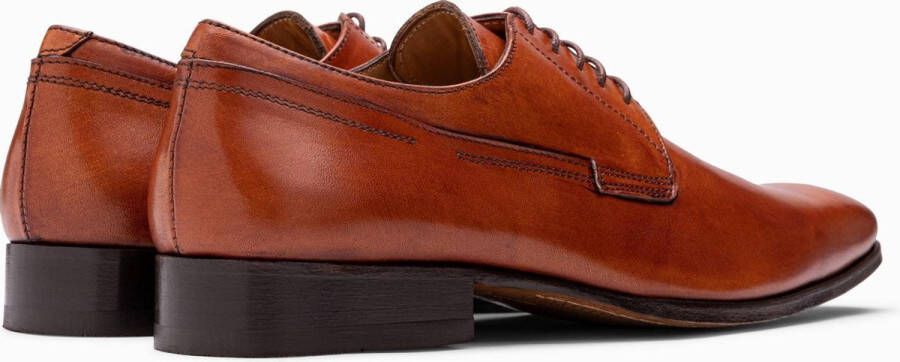 Paulo Bellini Lodi Heren Veterschoenen Cognac - Foto 3