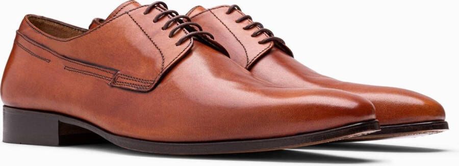 Paulo Bellini Lodi Heren Veterschoenen Cognac - Foto 5