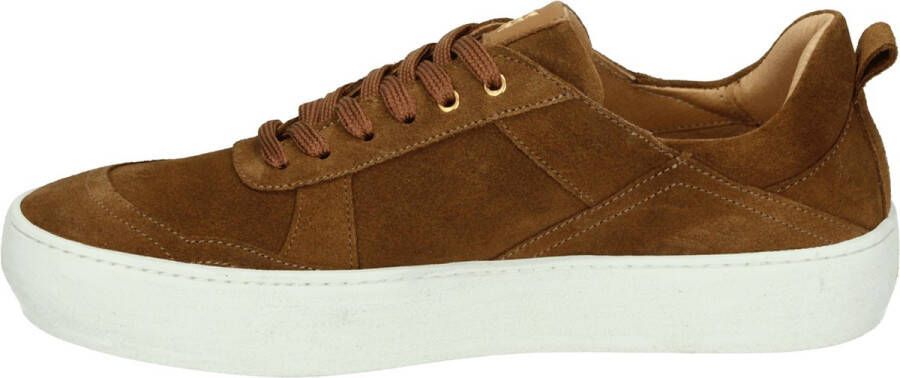 Paulo Bellini PB005 Volwassenen Lage sneakersVrije tijdsschoenen Cognac