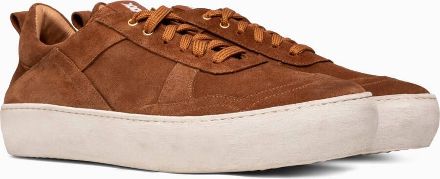 Paulo Bellini PB005 Volwassenen Lage sneakersVrije tijdsschoenen Cognac