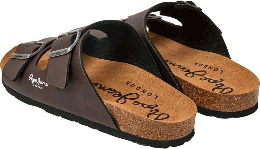 Pepe Jeans Bio Double Kansas Sandalen Bruin Man - Foto 2