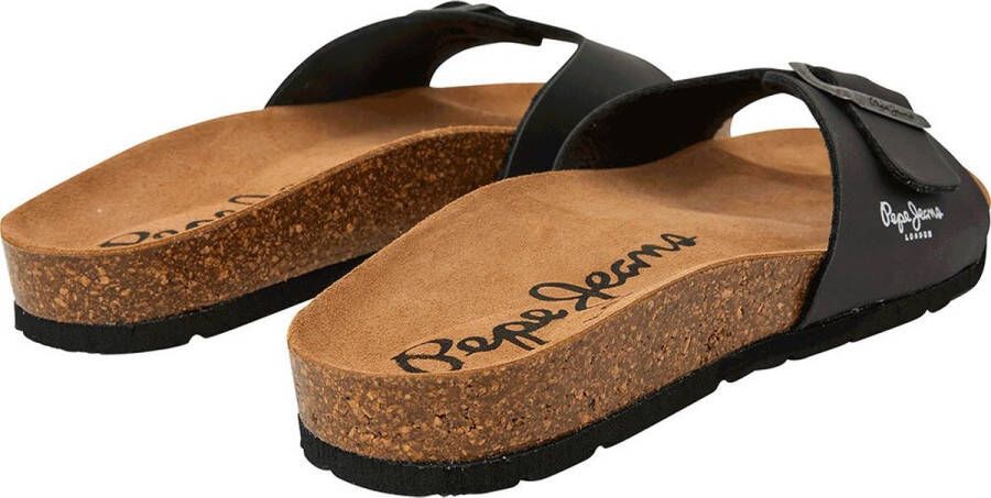 Pepe Jeans Badslippers Bio Single Kansas Zwart Heren - Foto 4